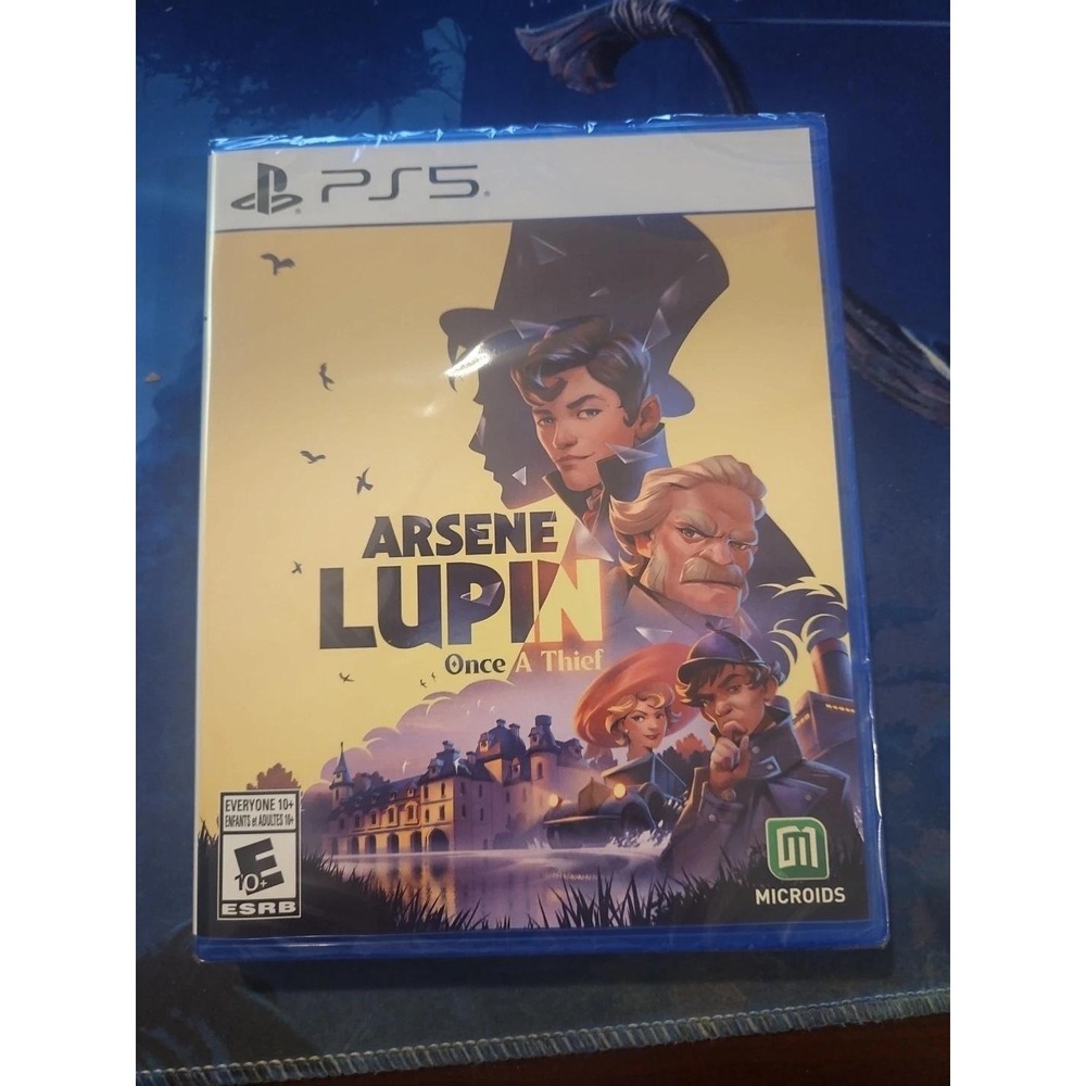 Arsene Lupin Once A Thief Sony PlayStation 5 PS5 Game Microids New Sealed